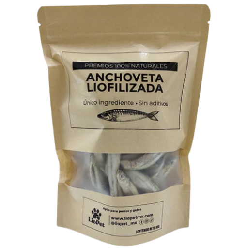 Anchovetas Liofilizadas para Perros y Gatos Liopet en Petify Anchovetas Liofilizadas para Perros y Gatos | Liopet en Petify - Imagen 1