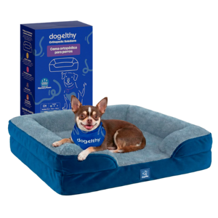 Cama Ortopédica Dogelthy - Memory Foam para Descanso Premium | Petify