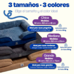 Cama Ortopédica Dogelthy - Memory Foam para Descanso Premium | Petify - Imagen 3