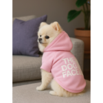 Hoodie The Dog Face Rosa