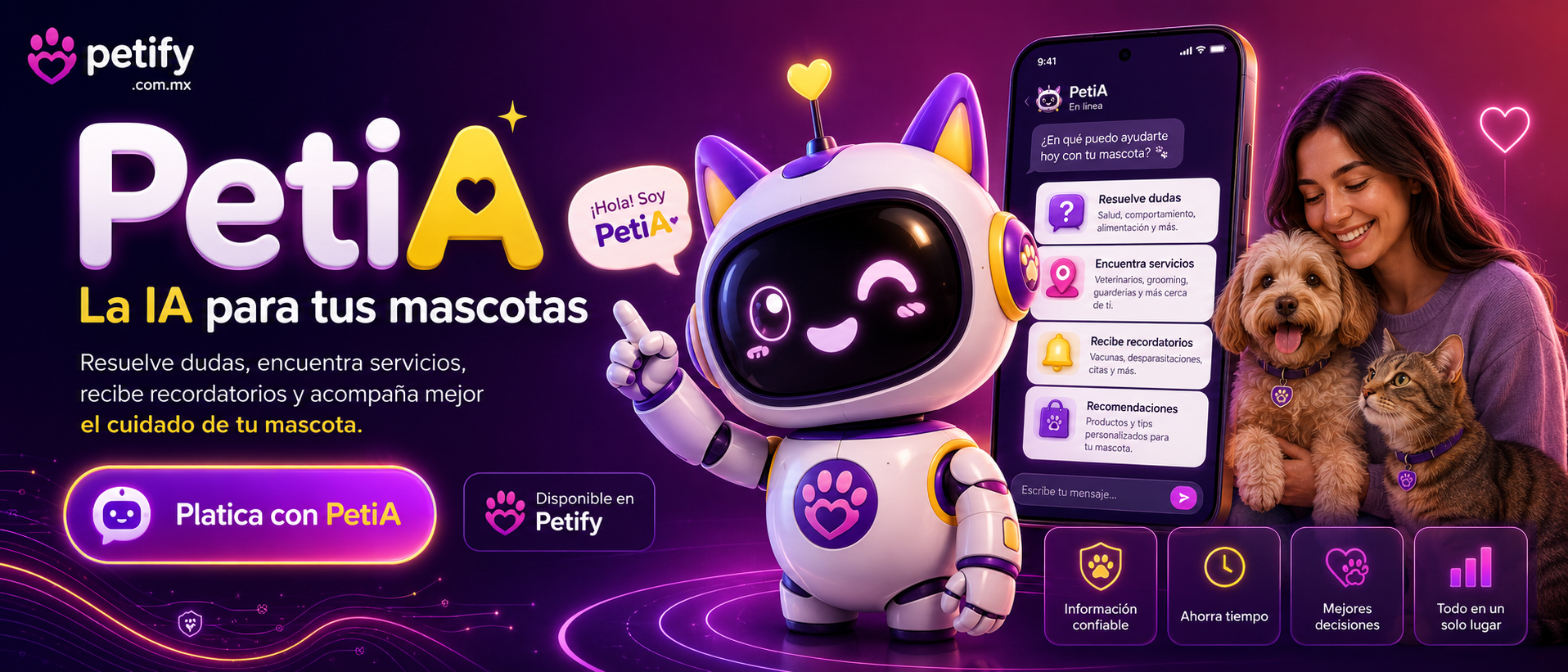 PetiA, IA para mascotas en Petify