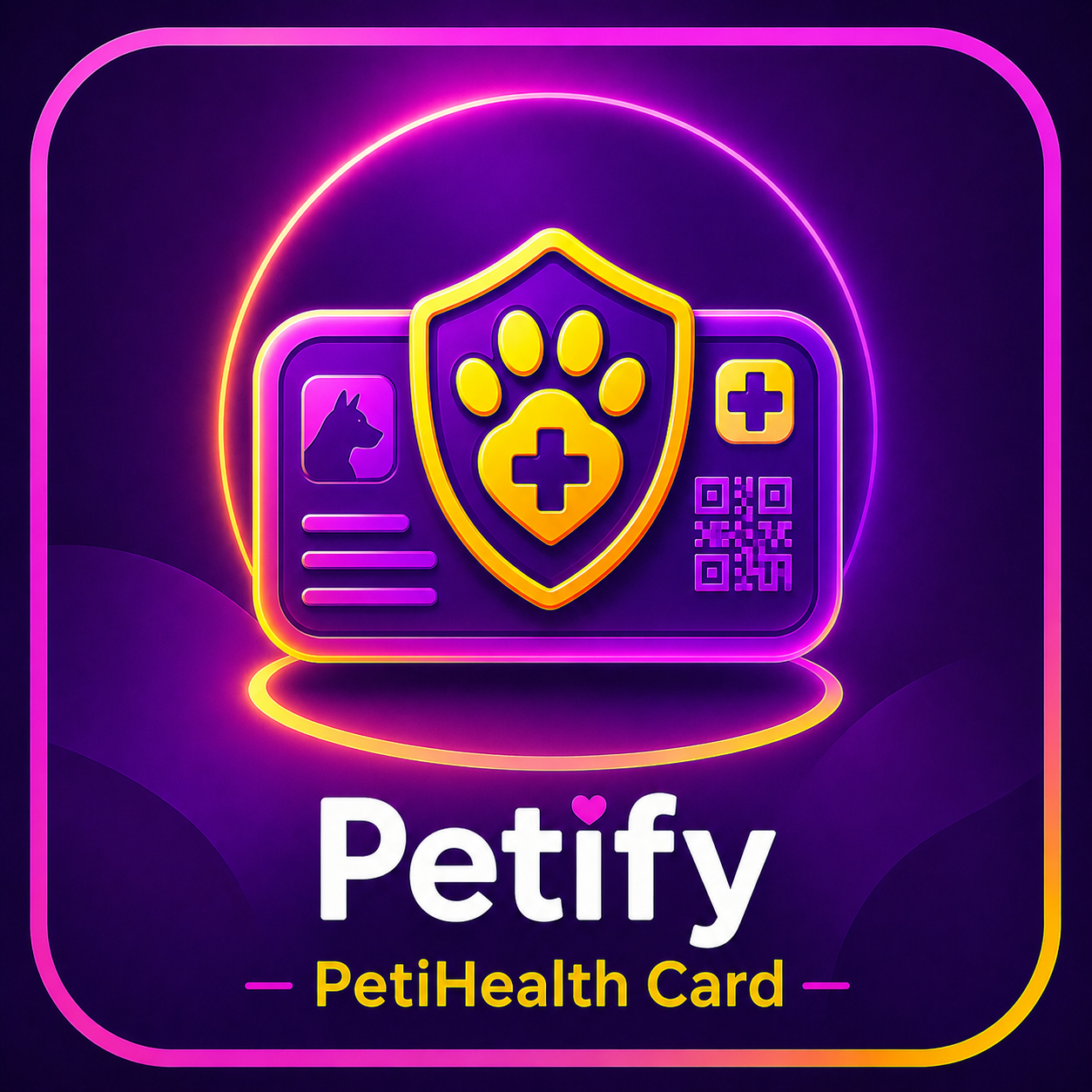 Logotipo PetiHealth Card by Petify
