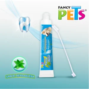 Fancy pets Kit Dental Pasta y cepillo dental para perros