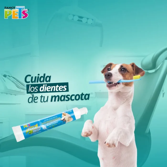 Fancy pets Kit Dental Pasta y cepillo dental para perros - Imagen 3