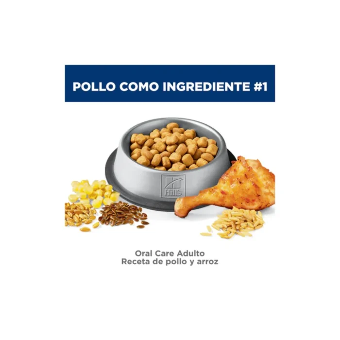 Hill's Science Diet Oral Care, Alimento para Cuidado Dental para Gatos Adultos 1.587 KG - Imagen 6
