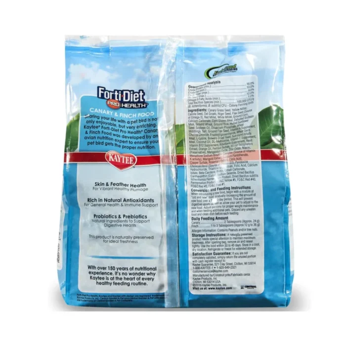 Kaytee Forti Diet Prohealth Alimento para Canario y Pinzón 907g - Imagen 3
