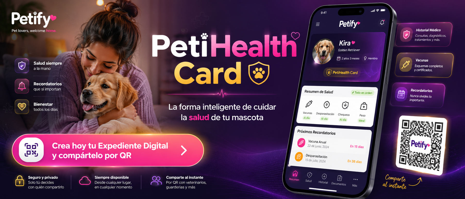 PetiHealth Card en Petify