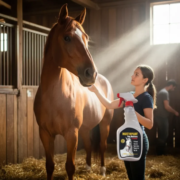 Repelente de moscas e insectos para Caballo - Imagen 3