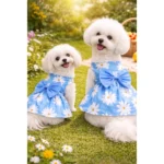 Vestido para Perra Ever-Fresh con Moño Floral y Frutal Tallas XS - Imagen 3