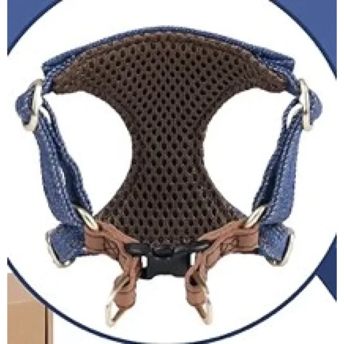 Set Arnés Ajustable con Correa Puppytie Denim Premium para Perro | Talla L - Imagen 3
