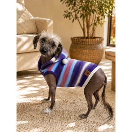 Suéter para Perro Pet Posse con Gorro y Pompón Premium Talla L