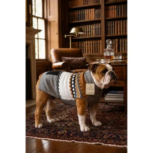 Suéter Premium Pet Posse Para Perro Estilo Nórdico Talla L