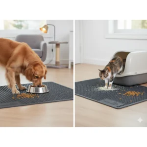 Tapete Atrapaarena Gorilla Grip Original para Arenero de Gato